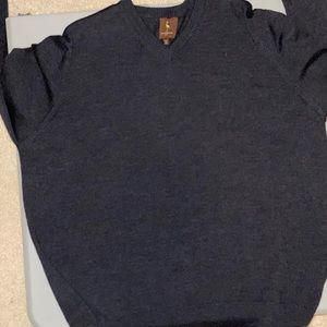 Men’s tailorbyrd wool sweater size large